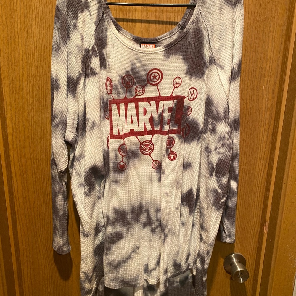 Torrid marvel plus size long sleeve shirt